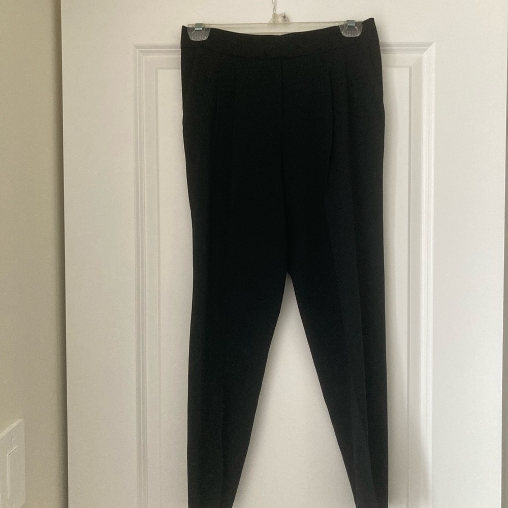 Babaton Black Cropped Ankle Pants